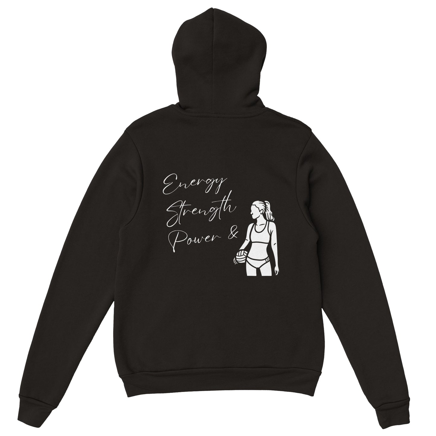 ESP + Sand VB Player Premium Womens Pullover Hoodie
