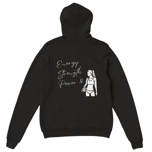 ESP + Sand VB Player Premium Womens Pullover Hoodie