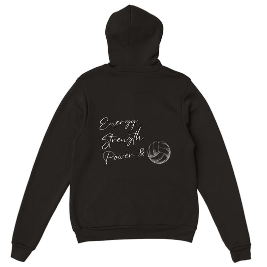 ESP + Volleyball Premium Womens Pullover Hoodie