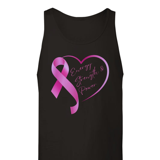 Support Breast Cancer ESP Premium Unisex Tank Top