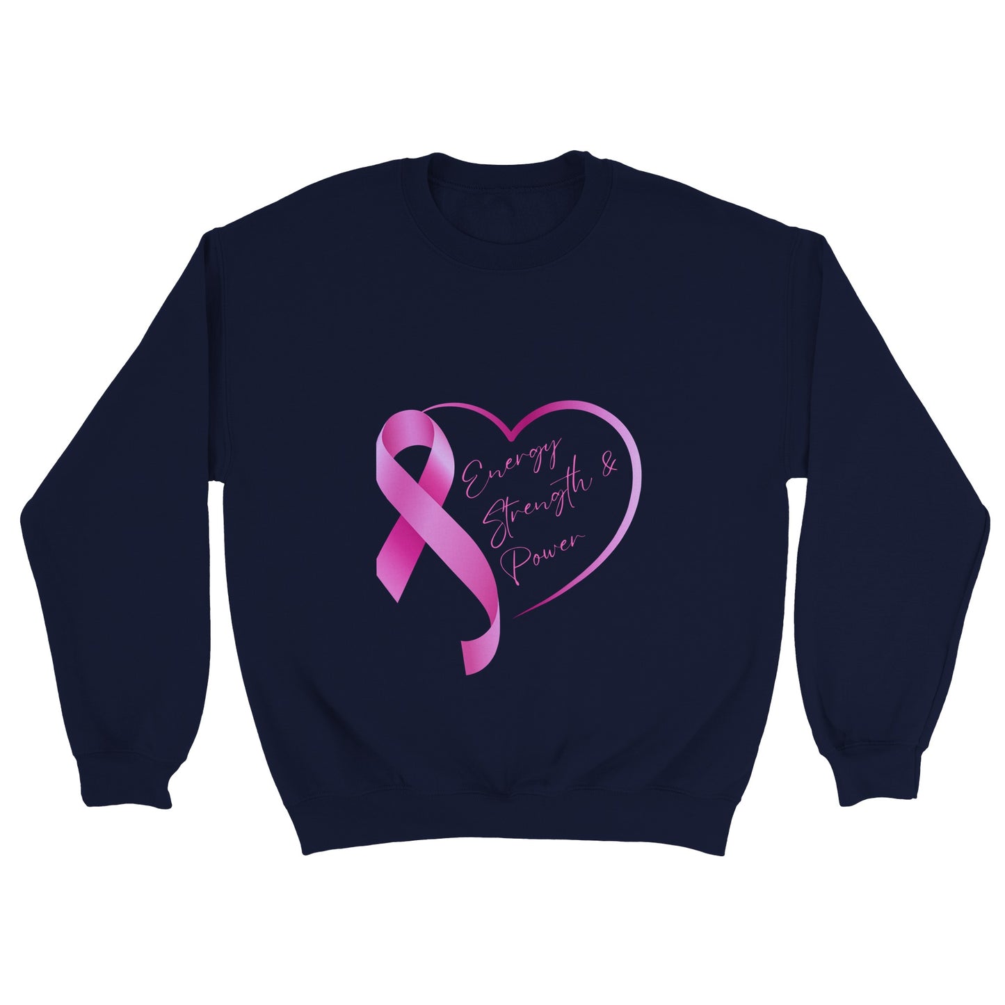 Support Breast Cancer ESP Classic Unisex Crewneck Sweatshirt