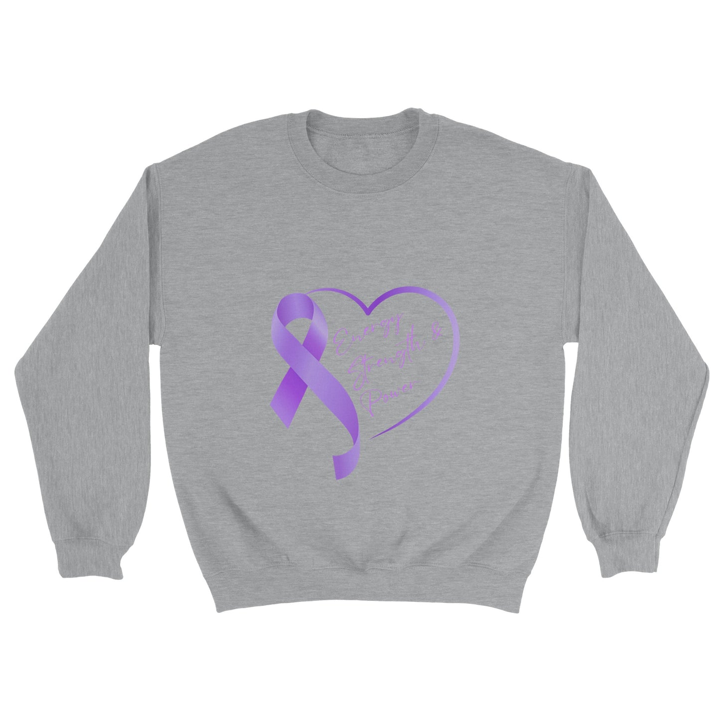 Support All Cancer ESP Classic Unisex Crewneck Sweatshirt